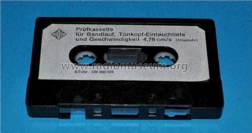 Universal-Prüfkassette 339 280 024; Telefunken (ID = 1596579) Equipment