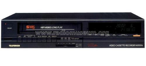 Video Cassette Recorder S-VHS VR 6000N; Telefunken (ID = 3011013) R-Player