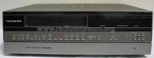 Video Recorder VRV-640; Telefunken (ID = 1463515) R-Player