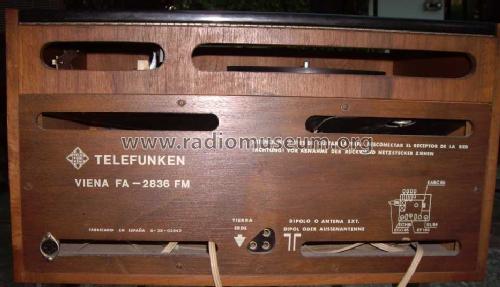 Viena FA2836FM; Telefunken (ID = 1064573) Radio