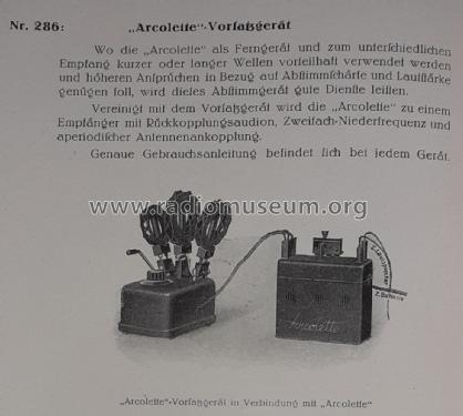 Vorsatzgerät Arcolette ; Telefunken (ID = 2986165) Converter