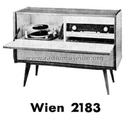 Wien 2183; Telefunken (ID = 190743) Radio