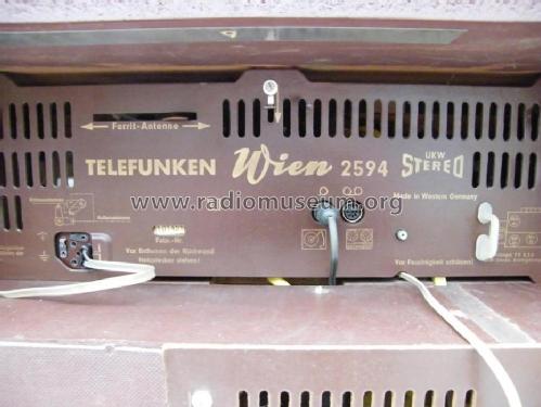 Wien 2594; Telefunken (ID = 858646) Radio