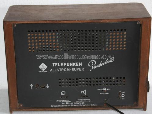 Zauberland 8H64GWKL; Telefunken (ID = 2393625) Radio