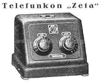 Zeta ; Telefunken (ID = 31469) Crystal