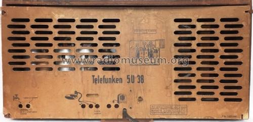 5U38 / T6515 GWK; Telefunken; Wien (ID = 1373689) Radio