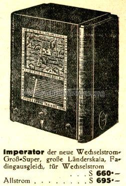 Imperator 860WLK ; Telefunken; Wien (ID = 3947) Radio