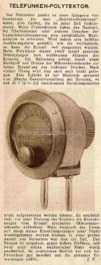 Polytektor ; Telefunken; Wien (ID = 1091993) Radio part