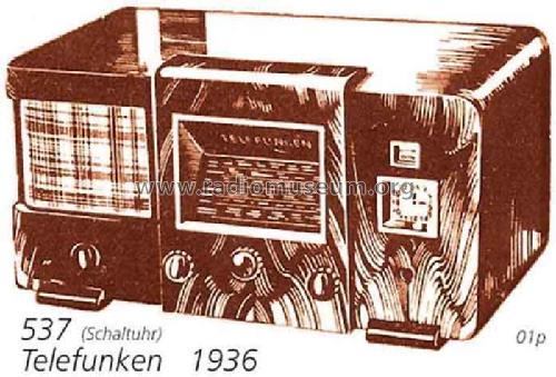 Weltklasse 1937 537W ; Telefunken; Wien (ID = 2486) Radio