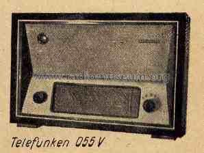 055V; Telefunken; Budapest (ID = 133434) Radio