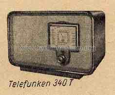 340T; Telefunken; Budapest (ID = 133400) Radio