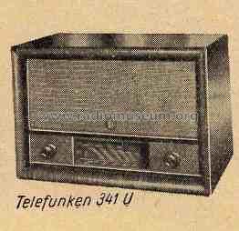 341U; Telefunken; Budapest (ID = 133404) Radio