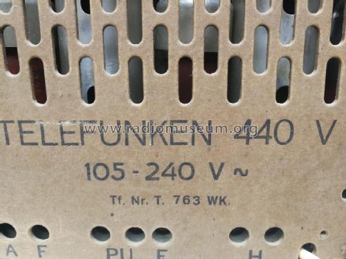 440V; Telefunken; Budapest (ID = 2301487) Radio