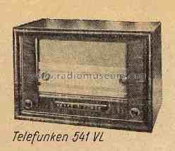541VL; Telefunken; Budapest (ID = 133230) Radio