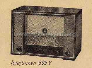 865V; Telefunken; Budapest (ID = 133422) Radio