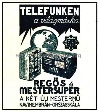 Mesterszuper 646; Telefunken; Budapest (ID = 3070877) Radio