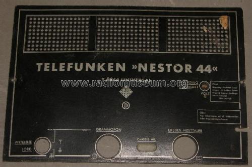 Nestor 44 T6644; Telefunken; Danmark (ID = 391360) Radio
