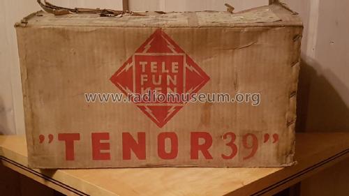 Tenor 39 BLK; Telefunken El.-Gen. (ID = 2602474) Radio
