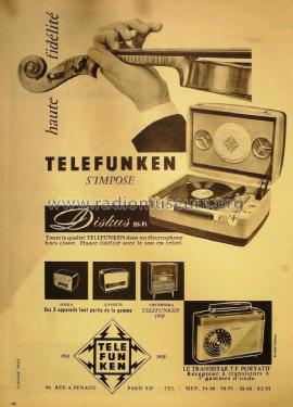 Diskus Hi-Fi ; Telefunken France; (ID = 2582231) R-Player