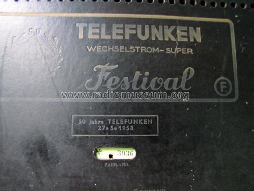 Festival ; Telefunken France; (ID = 1687147) Radio