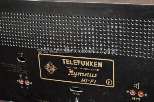 Hymnus Hi-Fi ; Telefunken France; (ID = 2085955) Radio