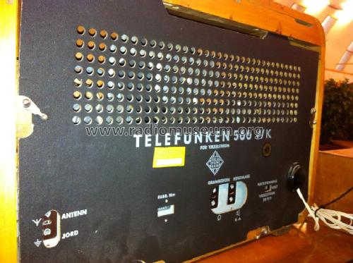 Telefunken 566 WK; Svenska AB Trådlös (ID = 1201571) Radio