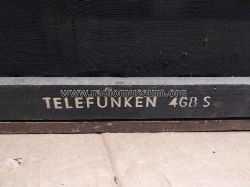 468 S; Telefunken Italia, (ID = 3093561) Radio