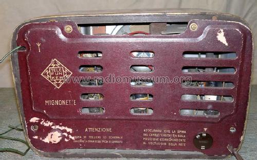 Mignonette ; Telefunken Italia, (ID = 1435781) Radio