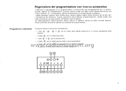 PALcolor 8818; Telefunken Italia, (ID = 1697230) Televisore