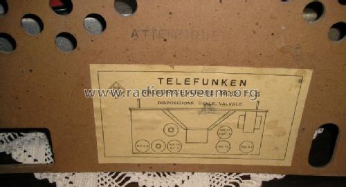 T5; Telefunken Italia, (ID = 249716) Radio