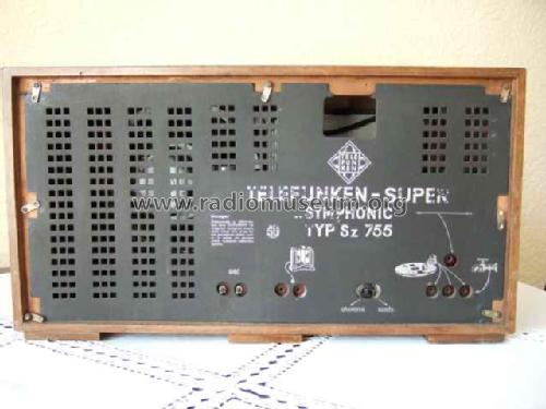 Symphonic Sz 755; Telefunken - Krajowe (ID = 249584) Radio