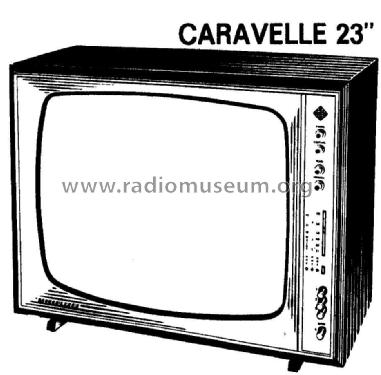 Caravelle 23 FE-29 /23 Ch= N-35-165L; Telefunken (ID = 967814) Television