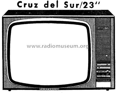 Cruz del Sur FE-125 /23 L; Telefunken (ID = 968647) Television