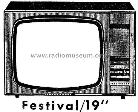 Festival FE-125 /19; Telefunken (ID = 969044) Television