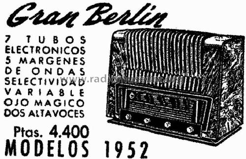 Gran Berlin 1177A; Telefunken (ID = 966168) Radio