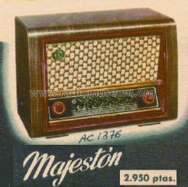 Majestón AC1376; Telefunken (ID = 229198) Radio