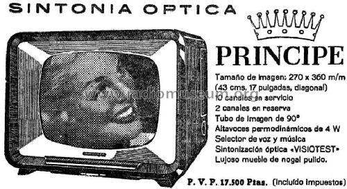 Príncipe FE-113 /43-T; Telefunken (ID = 969325) Television