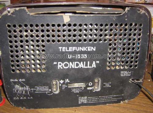Rondalla U-1535; Telefunken (ID = 310550) Radio