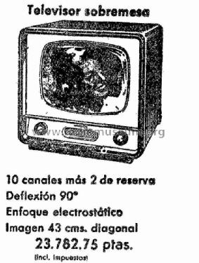 Sobremesa 17 ; Telefunken (ID = 968284) Television