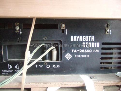 Studio-Bayreuth FA28550; Telefunken (ID = 557452) Radio