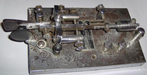 Semi Automatic Morse Telegraph Key 810; Telegraph Apparatus (ID = 1861664) Morse+TTY