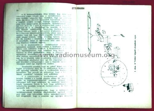 Elektrischer Fernsehapparat System D. v. Mihaly ; Telehor AG; Berlin (ID = 2704276) Television