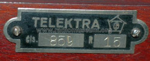 R-15; Telektra akc. spol.; (ID = 2137670) Radio