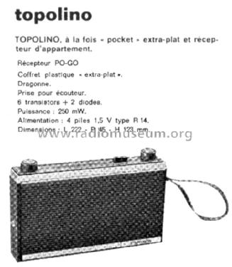 Topolino ; Télémaster CGTVE, (ID = 2132989) Radio