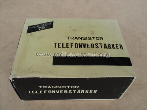 Transistor Telefonverstärker Tele-Merc 70; TeleMerc Marke (ID = 1448267) Ampl/Mixer