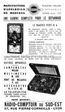 Hétérodyne H11; Télémesure, Radio- (ID = 1879535) Equipment