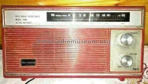 NEC HI-FI Solid State Radio AC/DC Battery 82A Ch= PR-82AI; Telemisr تليمصر, (ID = 2649855) Radio