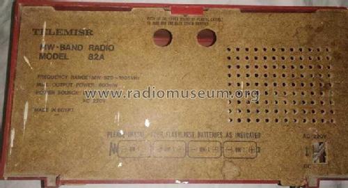 NEC HI-FI Solid State Radio AC/DC Battery 82A Ch= PR-82AI; Telemisr تليمصر, (ID = 2649856) Radio