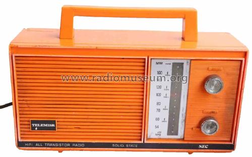 NEC HiFi All 6 Transistor Radio Solid State 6T-106C; Telemisr تليمصر, (ID = 2993652) Radio