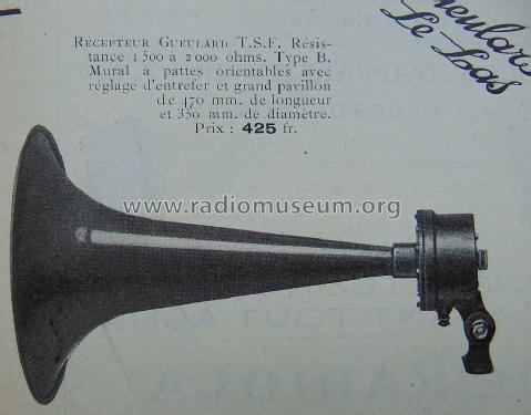 Gueulard Type B; Le Las, Téléphones; (ID = 1784624) Parlante